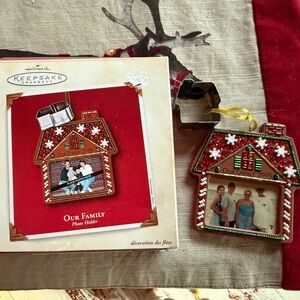 Vintage Hallmark “Our Family 2003” Keepsake Ornament